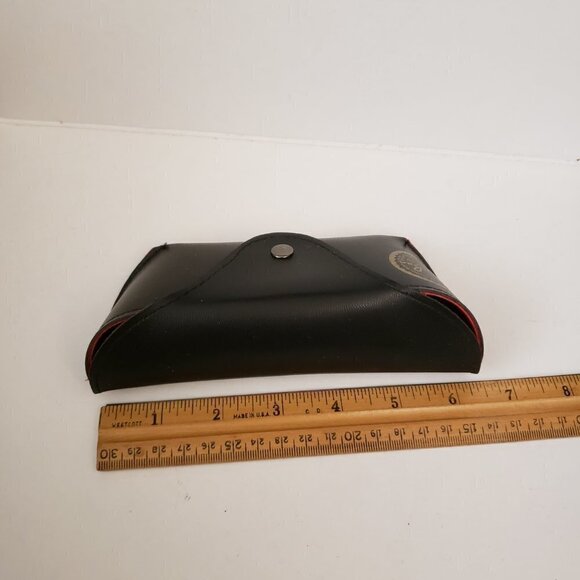 Ray Ban Black Black Sunglass Glasses Case Made in Italy - Picture 7 of 13
